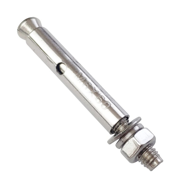 JENSWILL 10 Pack M6x60mm Expansion Bolts Anchor Bolt 304 Stainless Steel External Hex Expansion Screw Bolt Sleeve Anchor Fastener Wall Concrete - Image 5